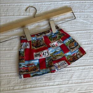 Hawaiian baby boy shorts size 12m